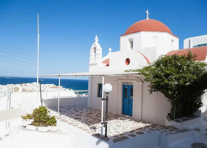 アパート Mooi Boni's Sunset Loft Mykonos Town